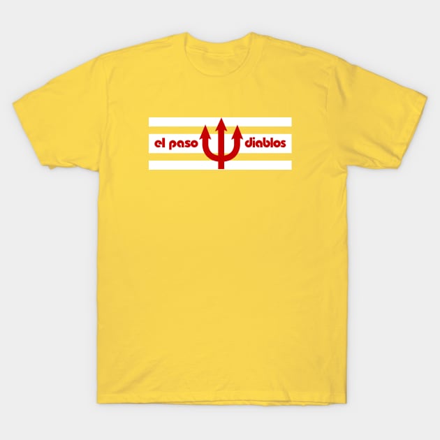 Defunct - El Paso Diablos Baseball T-Shirt by LocalZonly